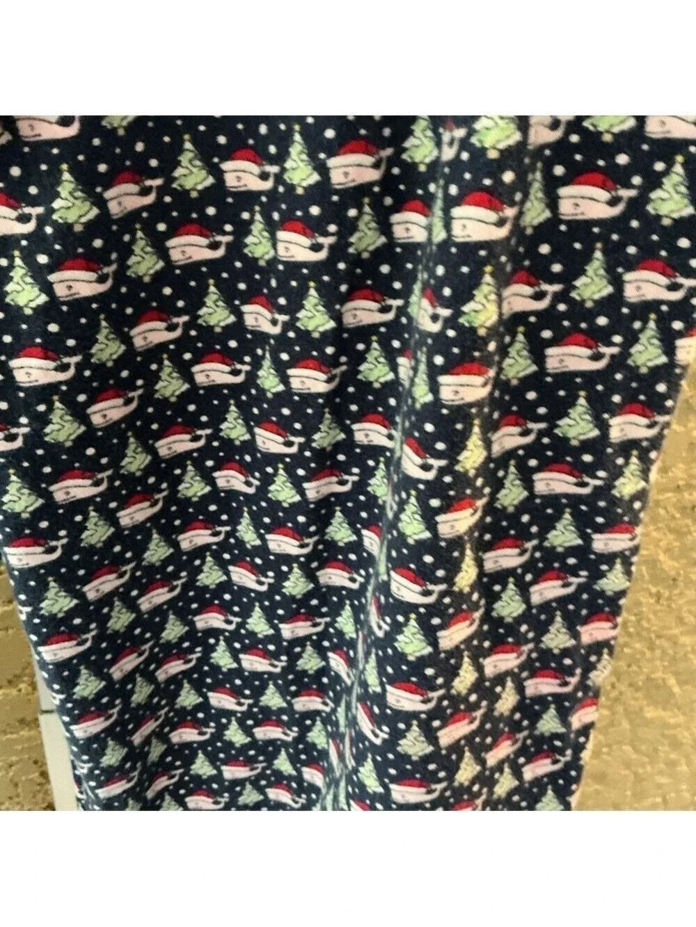 Vineyard Vines Women's Christmas Pajama Pants Snowflake Tree Print Size M